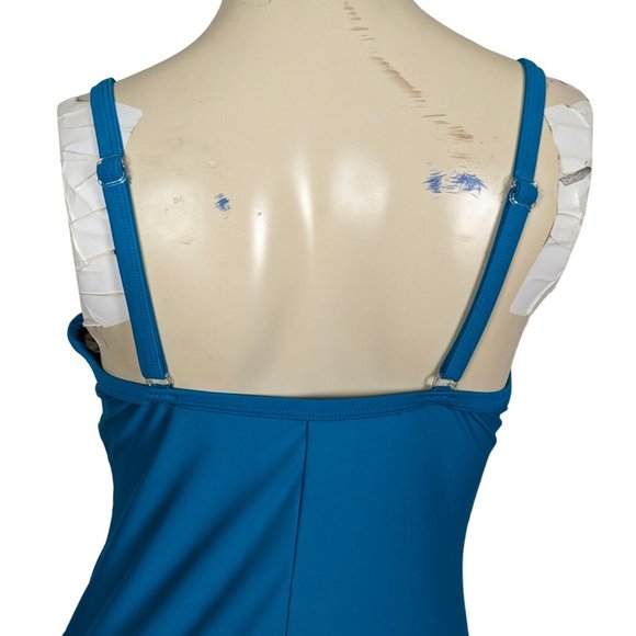 Sun Streak by Newport News one piece Swimsuit Vintage Size 10 - Picture 8 of 12